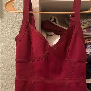 Haute Monde Mini dress dark Red